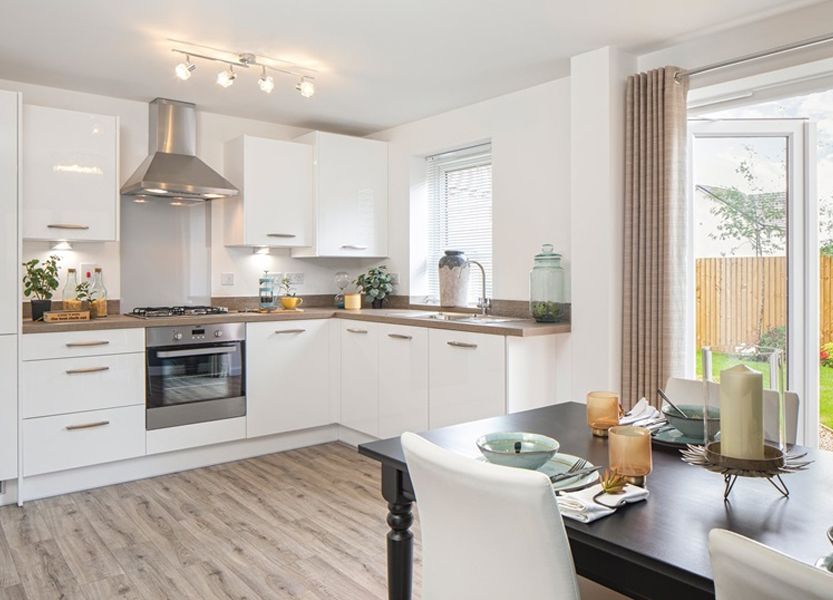 Property photo 2 of 7 Craigend 3 Bedroom Home, Open-Plan Kitchen/Dining Room