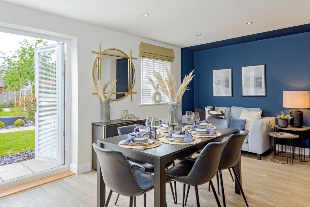Property photo 3 of 8 Open Plan Kitchen In The Ingleby 4 Bedroom Home