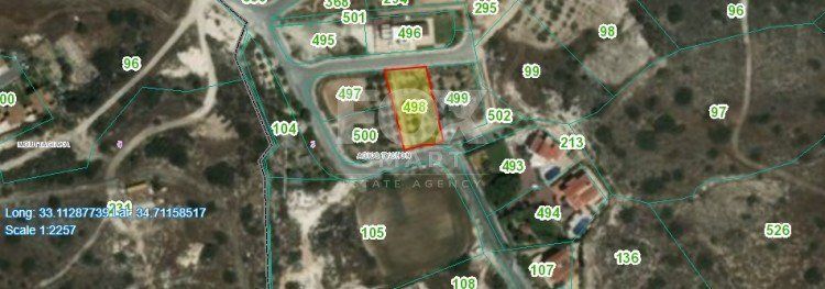 Property photo 1 of 2 Plot For Sale In Agios Tychon Limassol Cyprus