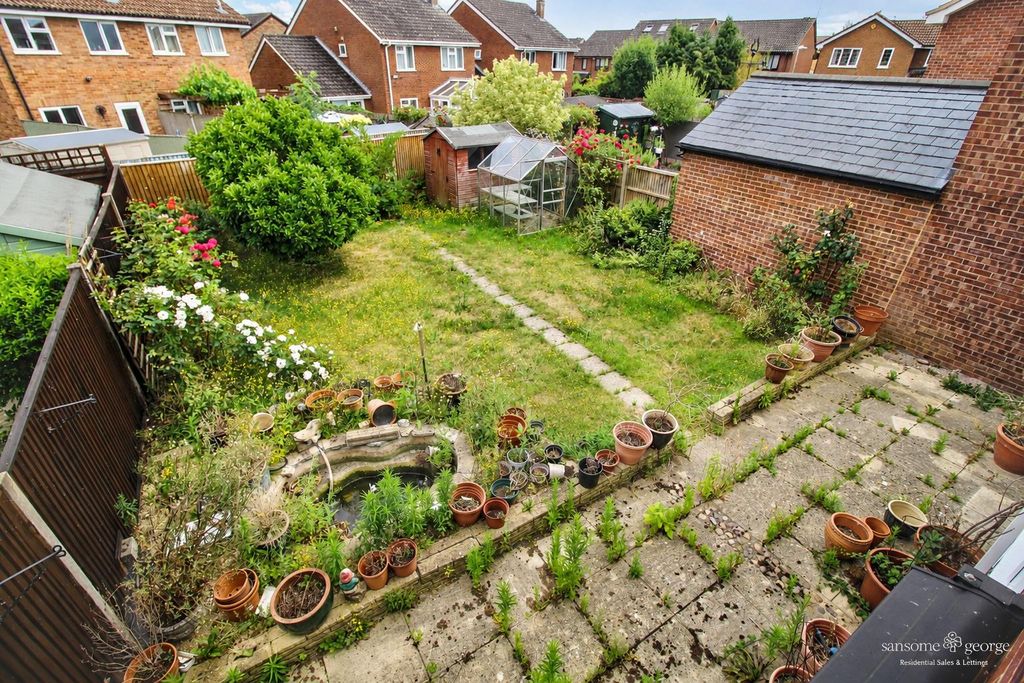 Property photo 2 of 21 Rear Garden From Bedroom 2