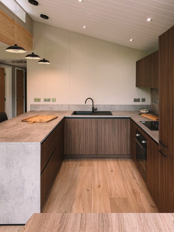 Property photo 2 of 10 Modern Fitted Kitchen Within The Outerspace Two-Bedroom Holiday Lodge