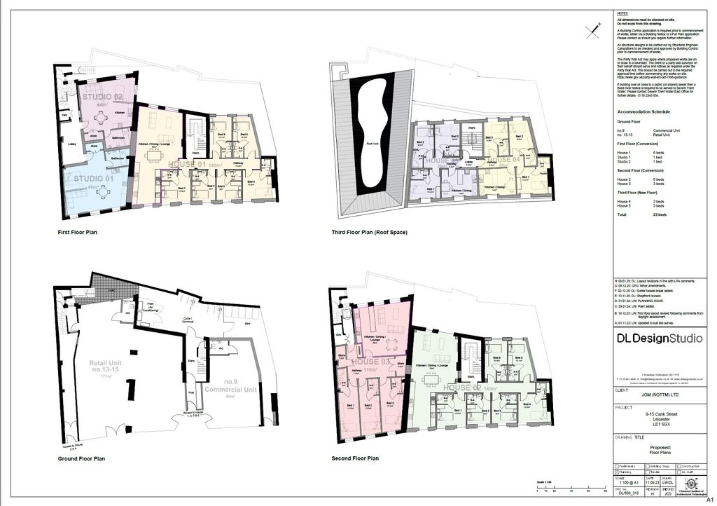 Property photo 3 of 11 9-15 Cank Street, Leicester, Le1 5Gx