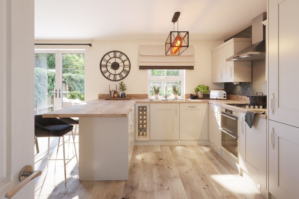 Property photo 3 of 10 Kitchen In A 4 Bed Chester