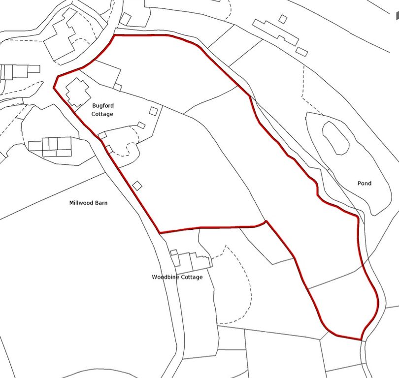 Property photo 2 of 26 Bugford Boundary Plan