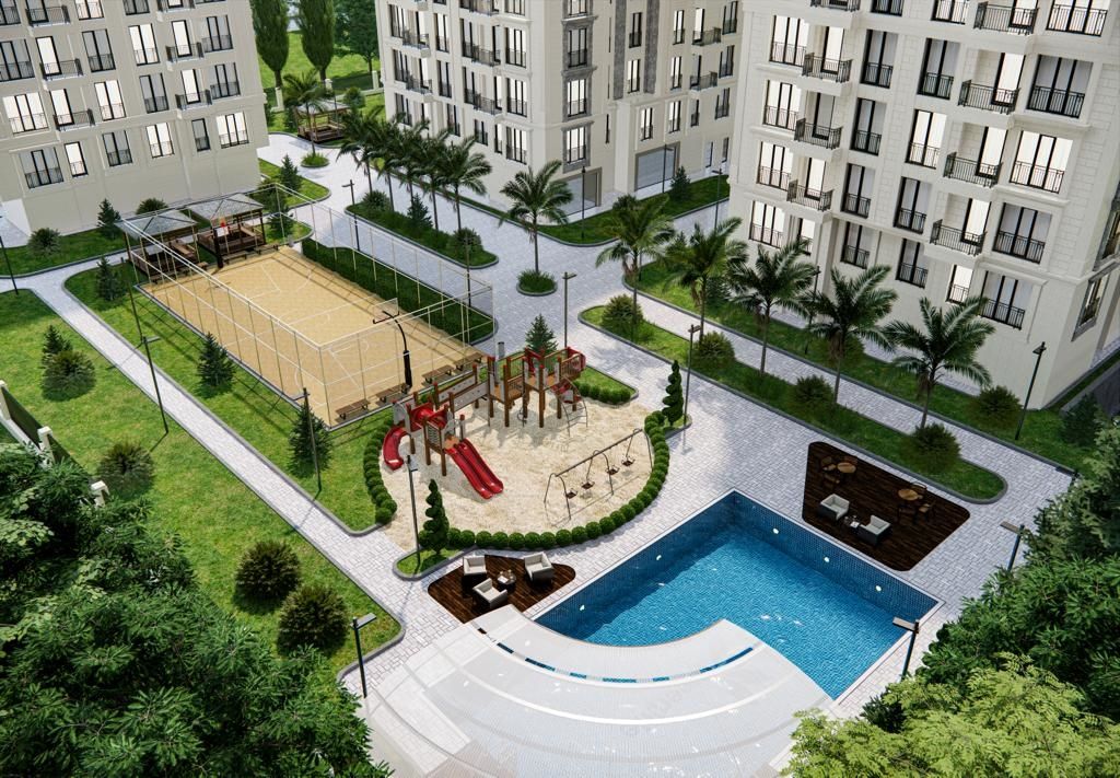 Property photo 2 of 12 Impressive Off-Plan Istanbul Apartments For Sale In Eyup - Lots Of Social Communal Areas In Complex Exterior