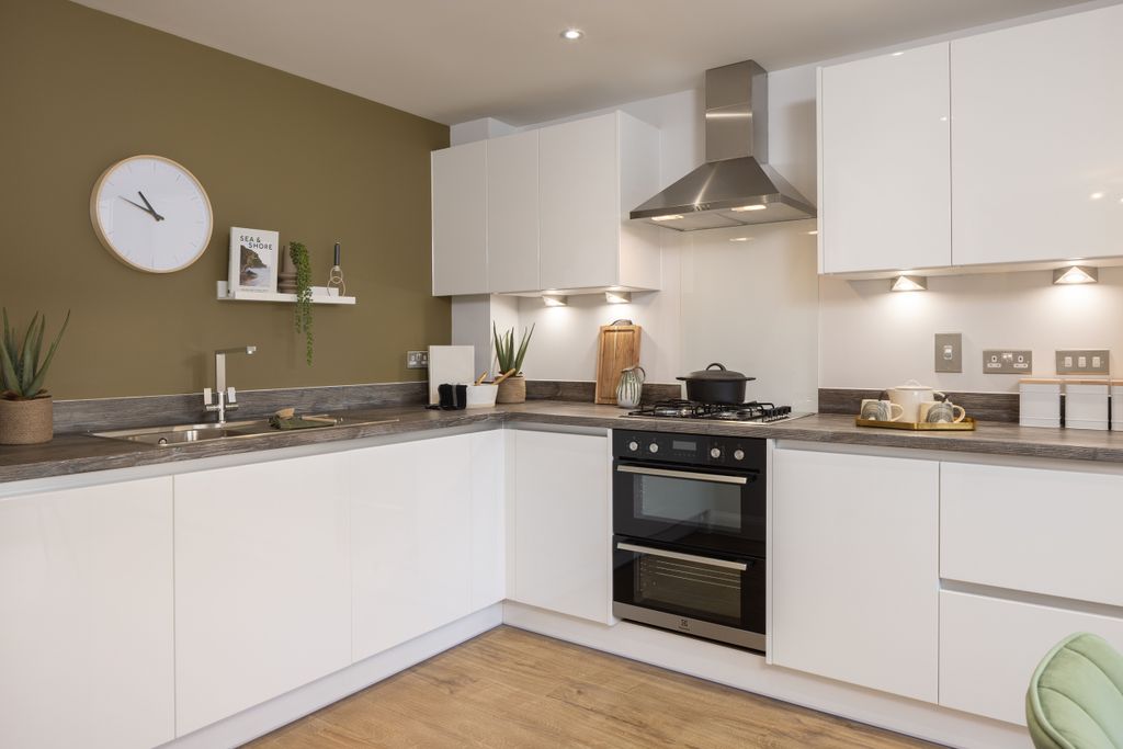 Property photo 1 of 9 Kitchen In The Matlock 3 Bedroom Home