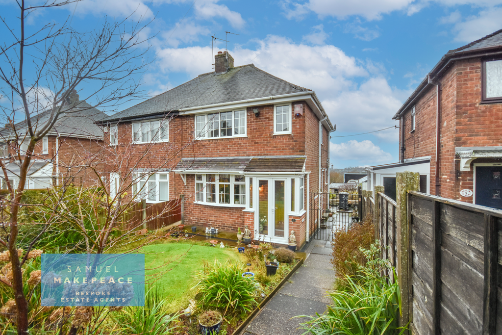 Property photo 1 of 21 Two Bedroom Semi Detached Property With Open Field Views Stretching To Mow Cop