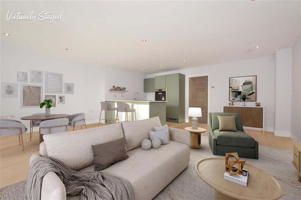 Property photo 2 of 10 Staged Lounge / Kitchen