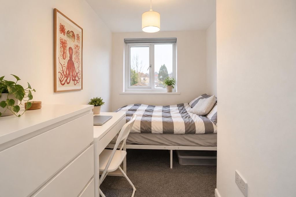 Property photo 3 of 12 Warm Minimalist Bedroom Office.Png