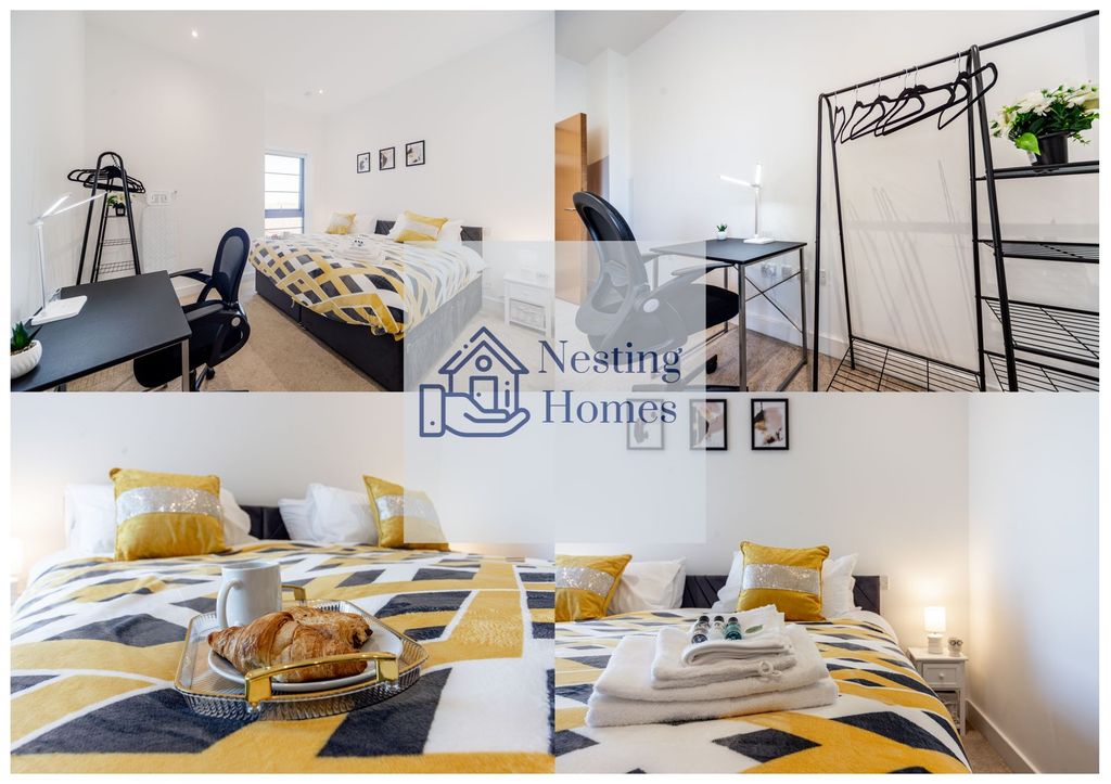 Property photo 3 of 7 Bright And Inviting Double Bedroom Featuring A Com...