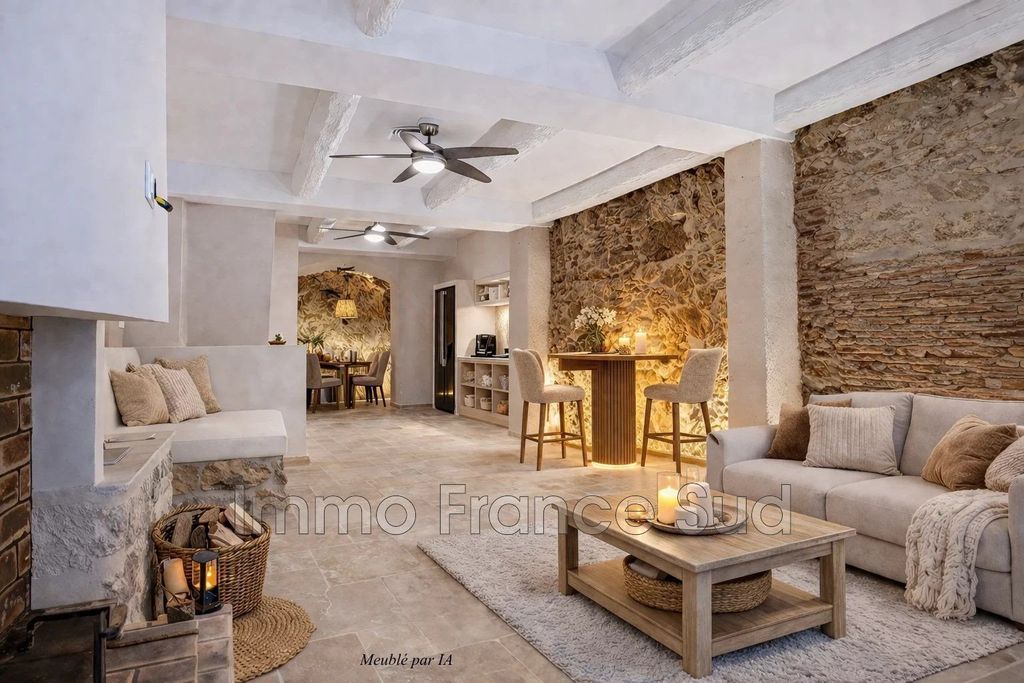 Property photo 1 of 13 Grimaud. Elegant Renovated Village House In The Heart Of The O
