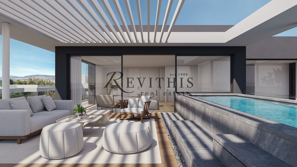 Property photo 1 of 5 Luxury Penthouse Maisonette With Sea View & Heated Pool | Alimos