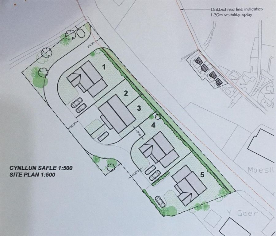 Property photo 1 of 4 Ystrad Mart Site Plan.Jpg