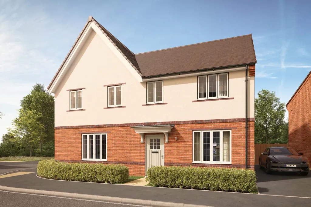 Property photo 1 of 9 Exterior Buxton Three Bedroom New Build - Plot 11
