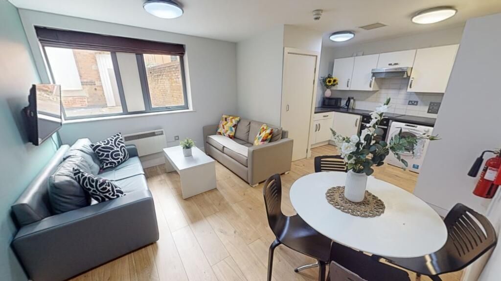 Property photo 3 of 9 A Modern And Inviting Living Room Featuring A Comf...