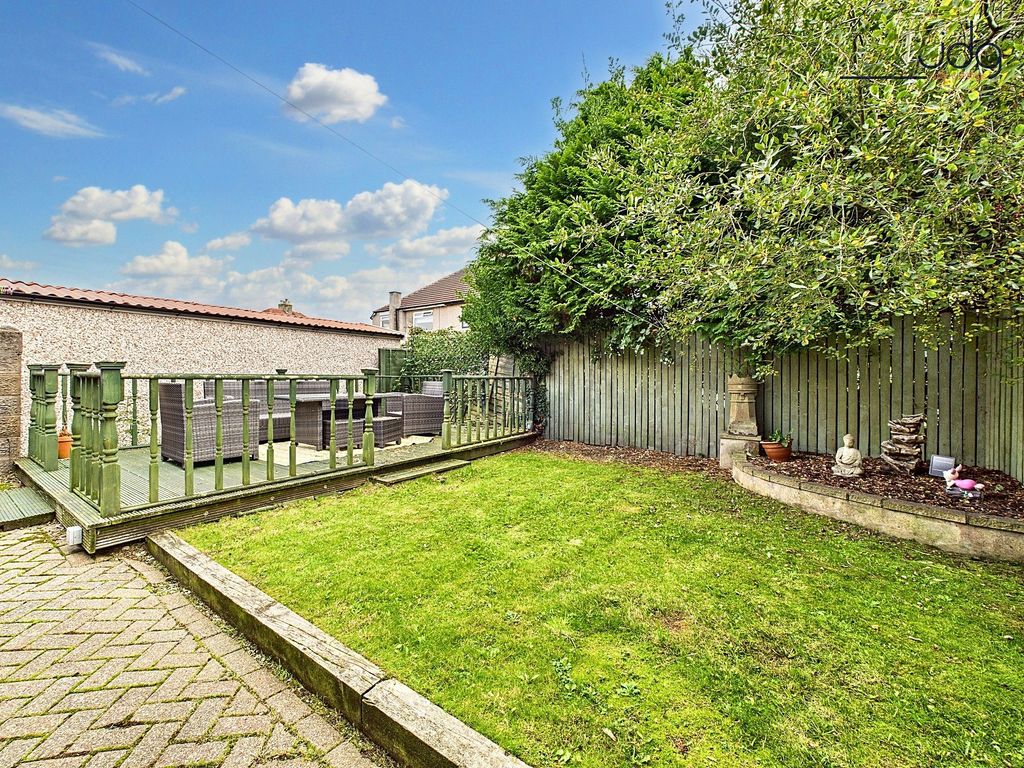 Property photo 2 of 15 Spacious Garden With A Mixture Of Lawn, Decking And Brick