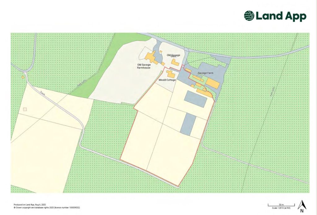 Property photo 3 of 57 Weald Cottage Land Map .Jpg