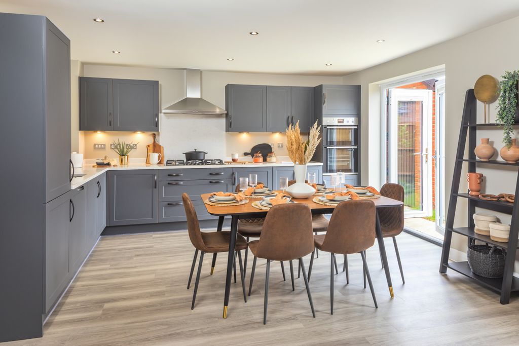 Property photo 3 of 9 Kitchen In The Hanbury 4 Bedroom Home