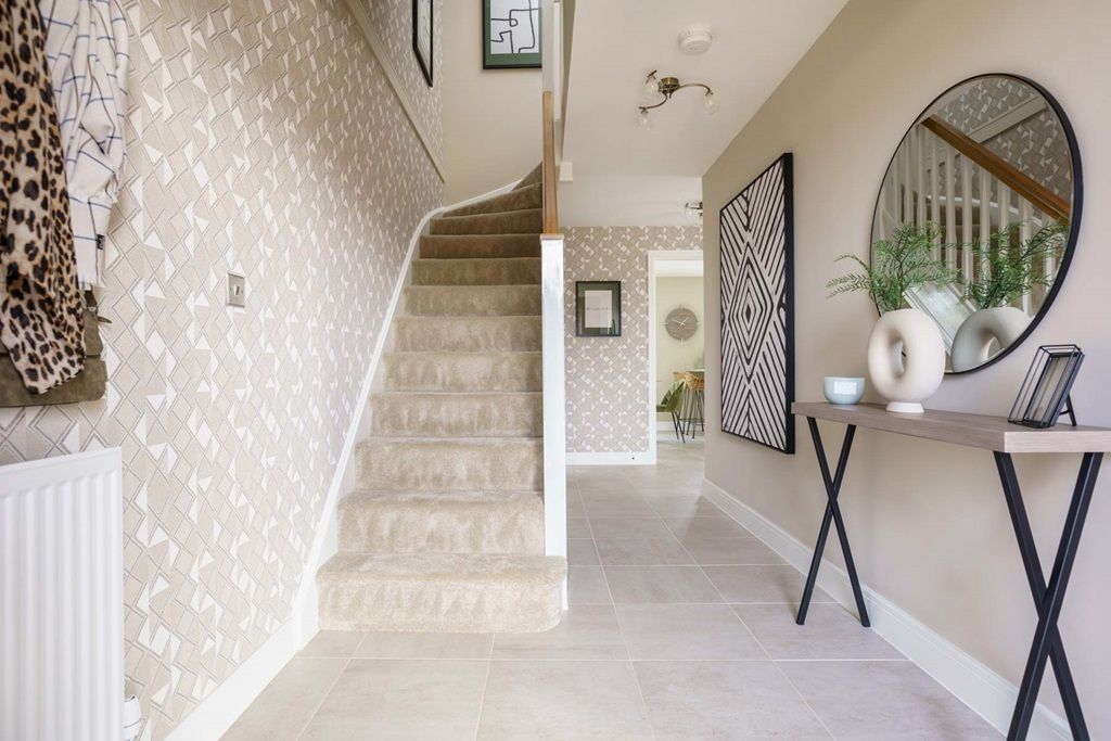 Property photo 2 of 12 Bright And Spacious Hallway With Under Stair Storage