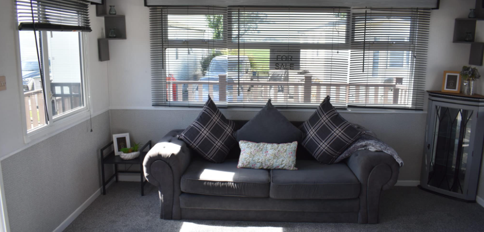 Property photo 3 of 10 Spacious Living Area In The Cosalt Riviera Las Palmas Static Caravan For Sale At Eastland Meadows Country Park, Essex