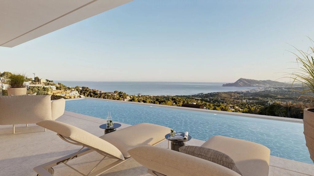 Property photo 1 of 20 Luxury New Build Villa With Sea Views In Altea For Sale