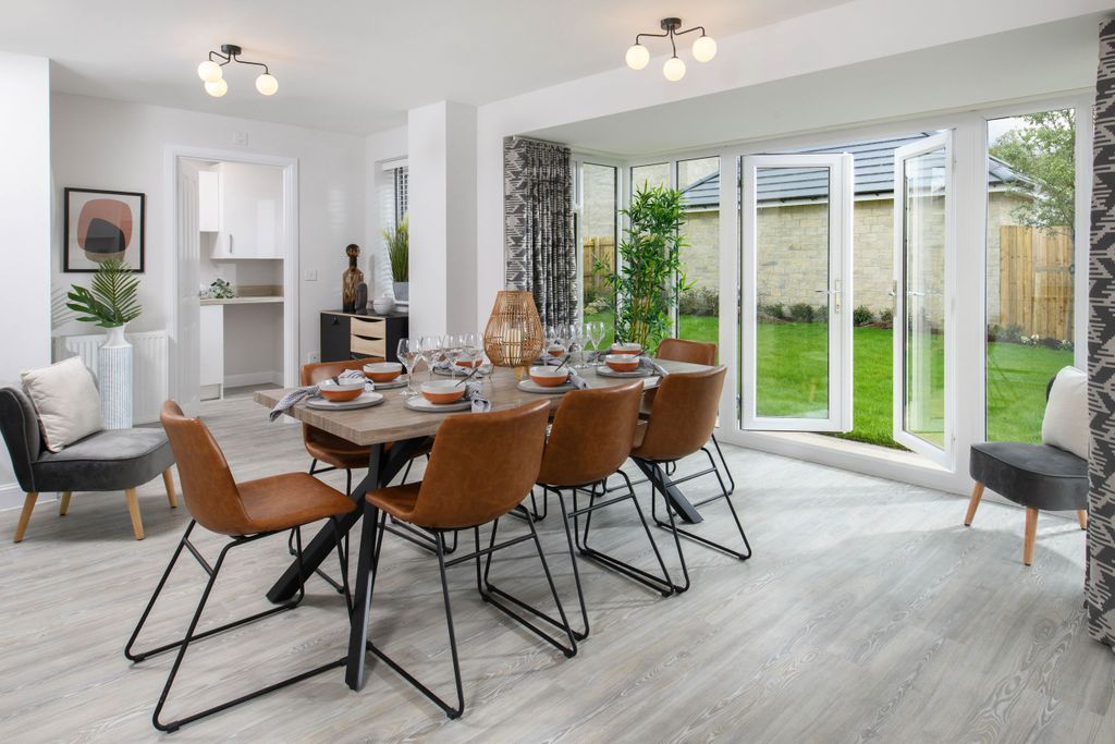 Property photo 3 of 10 Open-Plan Kitchen/Dining Area With Glazed Bay Leading Onto Garden - Millford Style Home