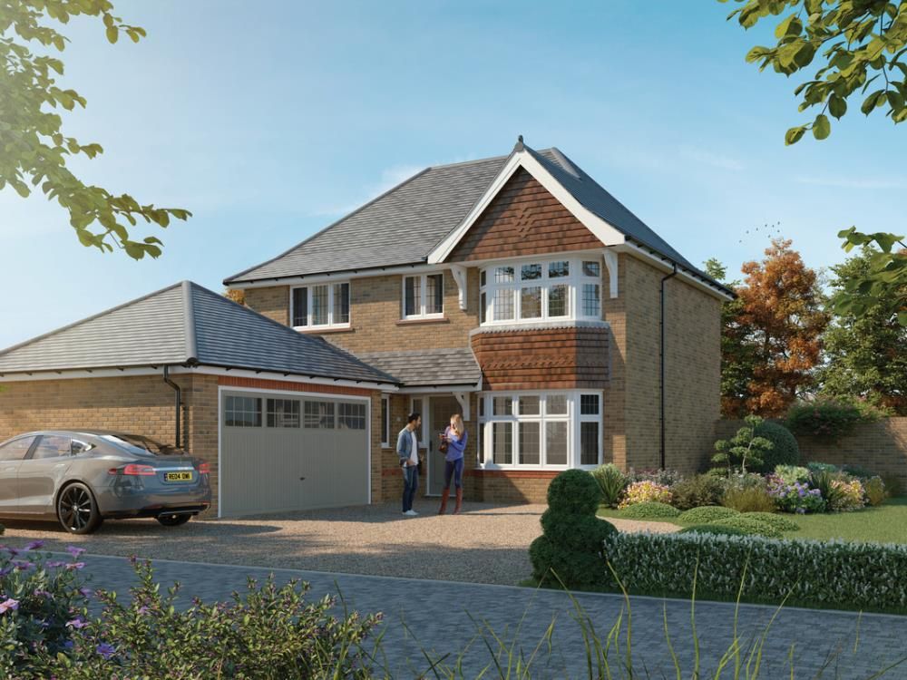 Property photo 1 of 10 CGI External With Brick Of The Canterbury, A 4 Bedroom House
