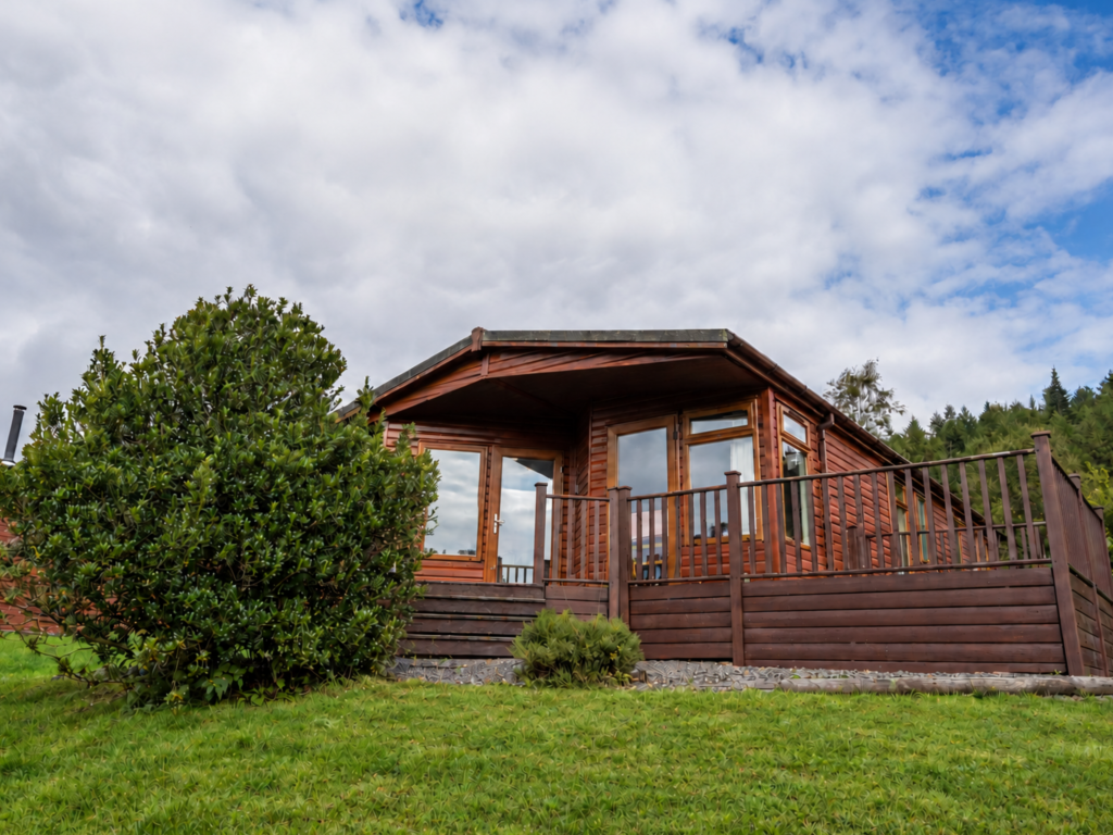 Property photo 1 of 11 Exterior Of The Three-Bedroom Holiday Lodge With Raised Decking