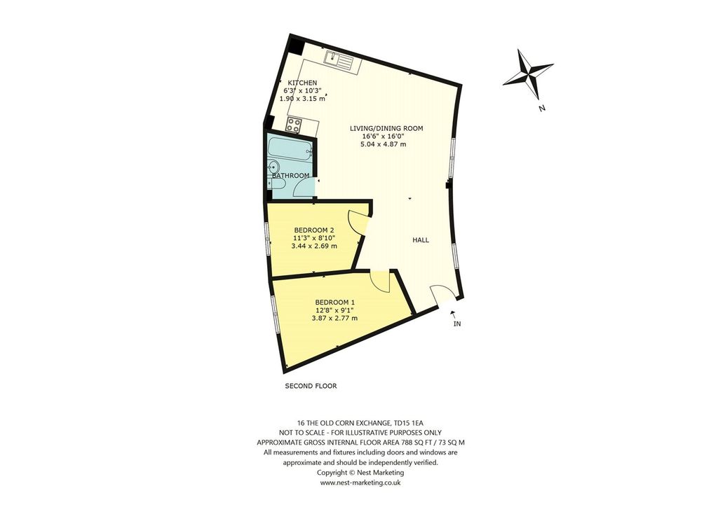 Additional image 21 of 2 bed flat for sale16 The Old Corn Exchange, Sandgate, Berwick-Upon-Tweed TD15