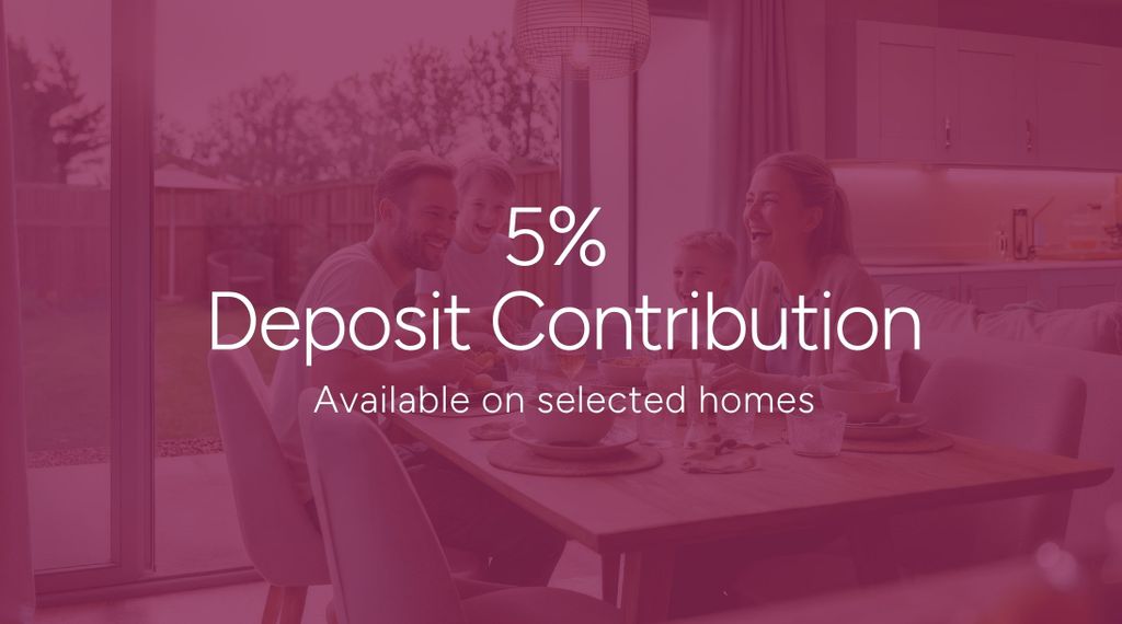 Property photo 2 of 10 The Image Displays A 5% Deposit Contribution Offer Available On Selected Homes