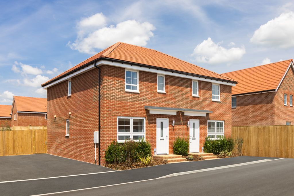 Property photo 1 of 8 Outside Of The 3 Bedroom Ellerton At Meadowburne Place Bh July 23
