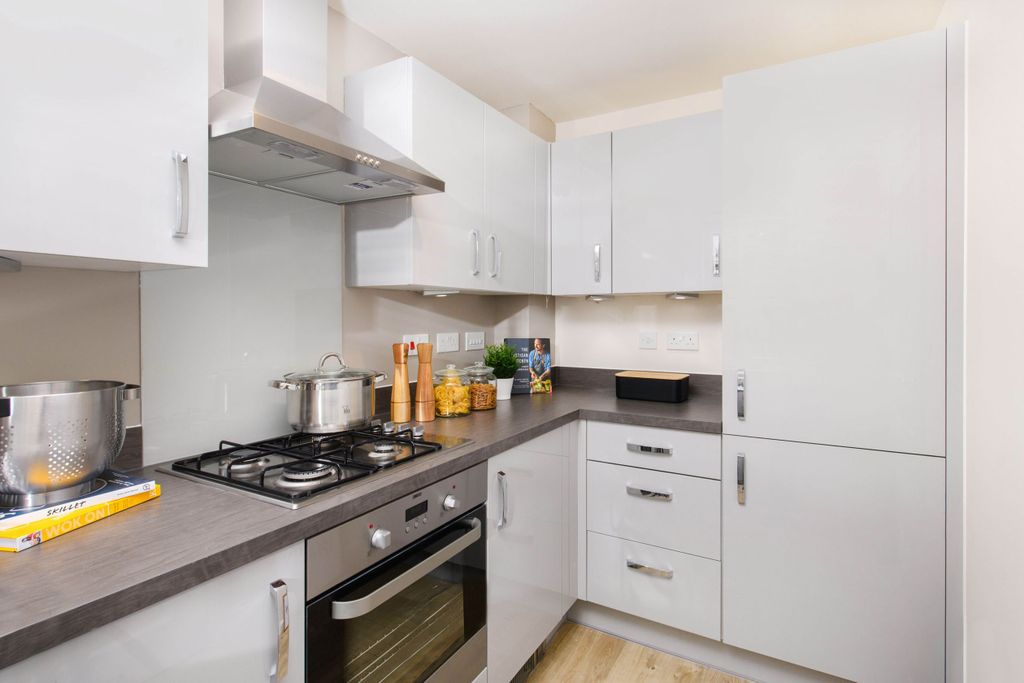 Property photo 3 of 7 Wilford Kitchen With Integrated Energy-Efficient Appliances