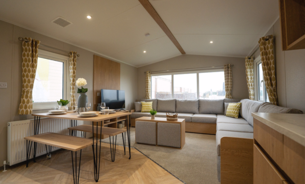 Property photo 1 of 15 Bright Open Plan Living And Dining Area In The Victory Willow Holiday Caravan