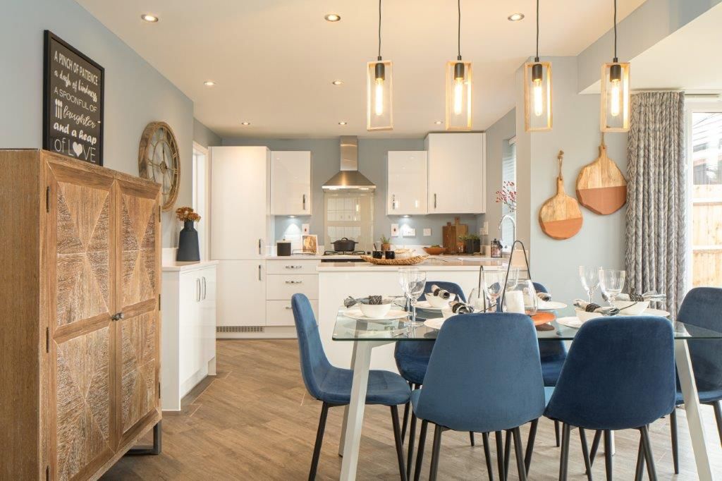 Property photo 2 of 9 Blue Themed Hertford Kitchen-Diner