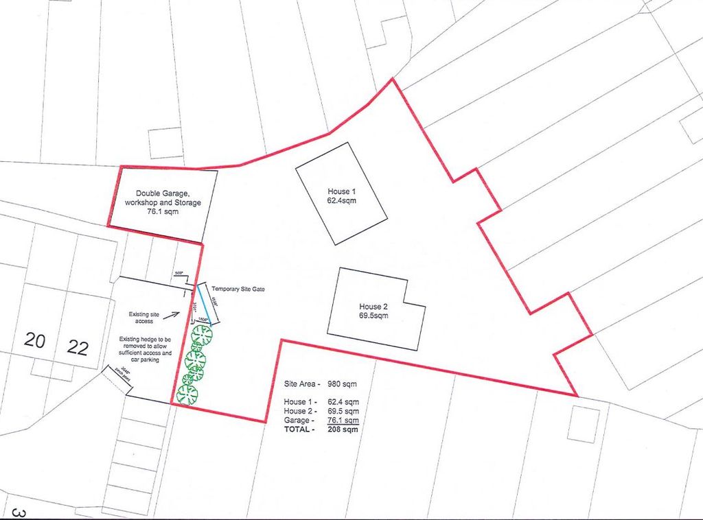 Property photo 2 of 8 Proposed Site Layout Plan
