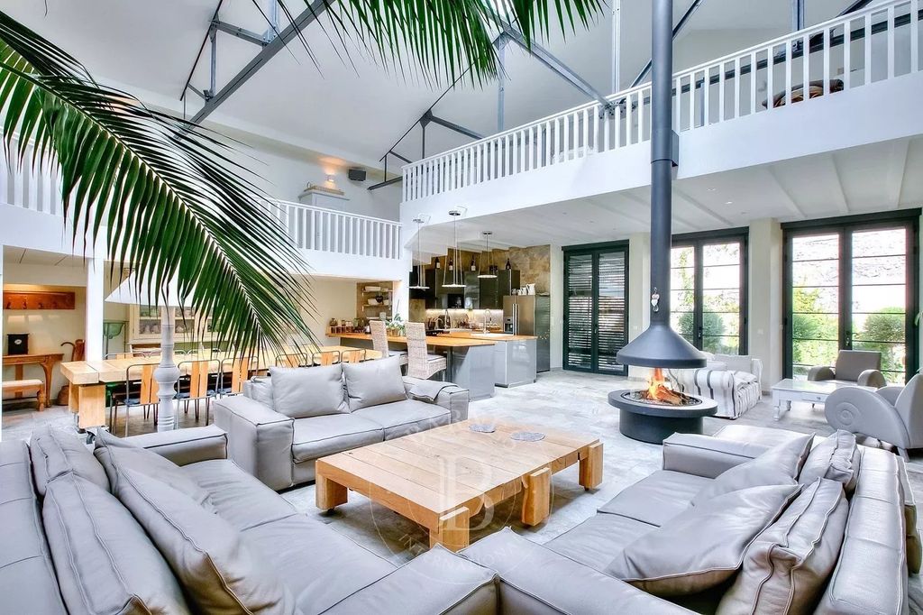 Property photo 1 of 10 Living Room With Central Fireplace