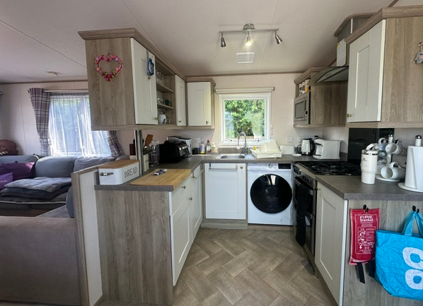 Property photo 2 of 7 Modern Kitchen Inside Abi St David Static Caravan