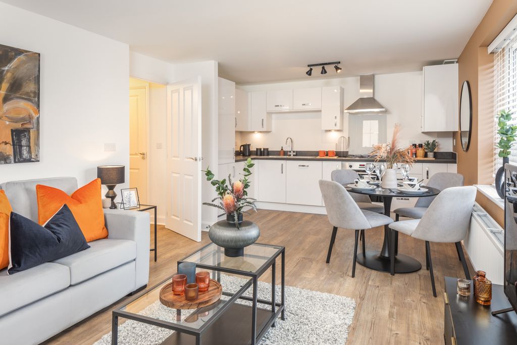 Property photo 1 of 6 Open Plan Kitchen Living And Dining Room In A Hornsea