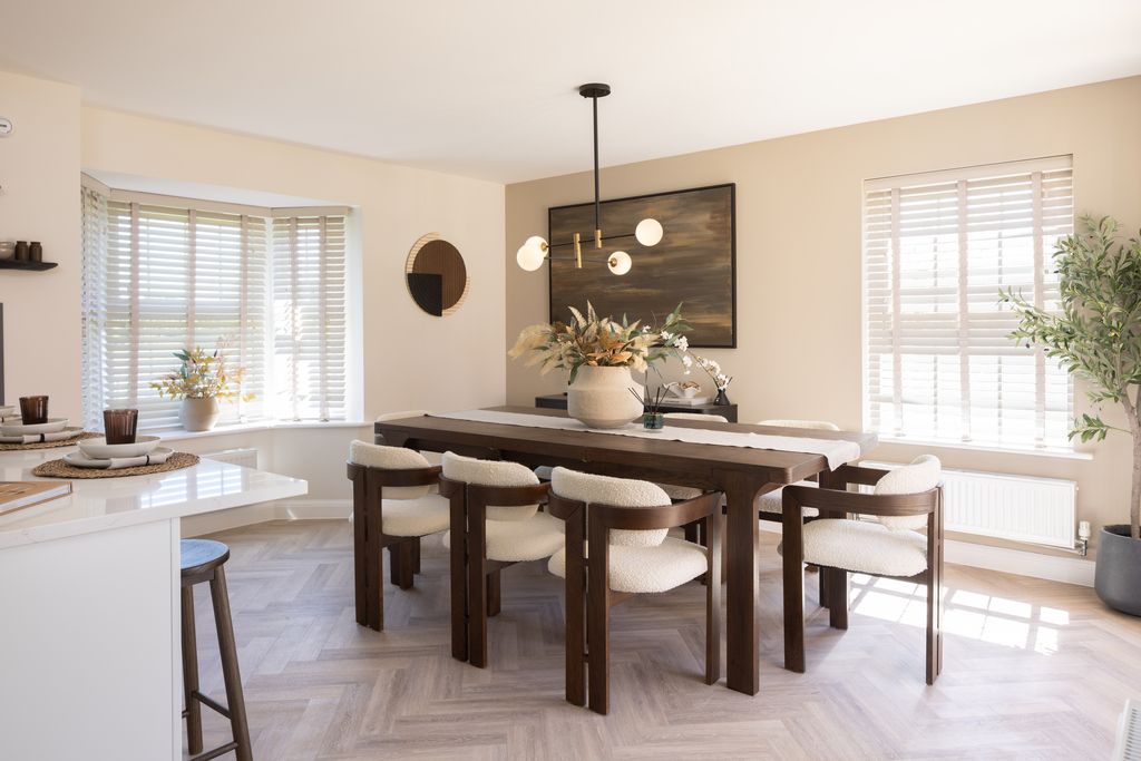 Property photo 3 of 10 Internal Shot Of The Dining Area In Lenwade Show Home