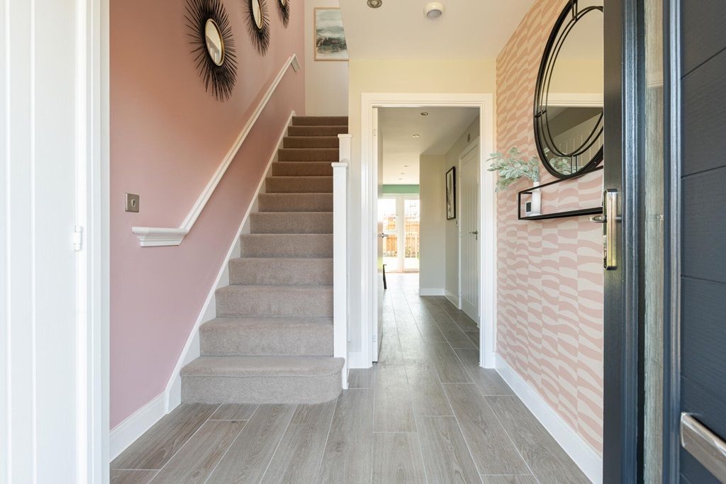 Property photo 2 of 12 The Altbury Has A Bight And Welcoming Hallway