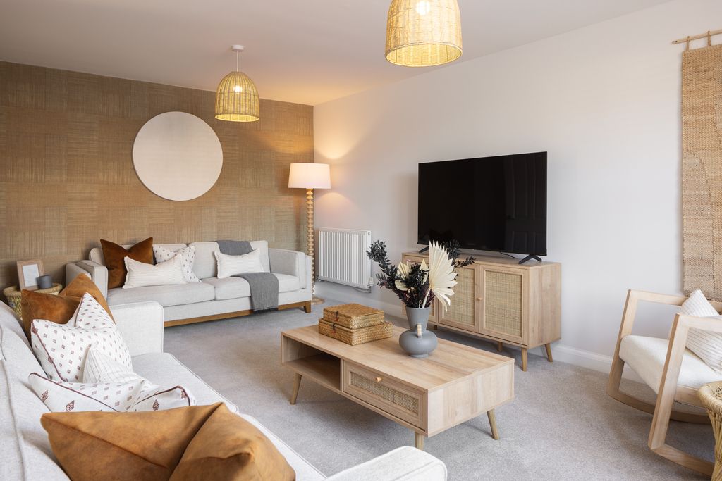 Property photo 2 of 10 Internal Shot Of The Lounge In The Kirkdale Show Home