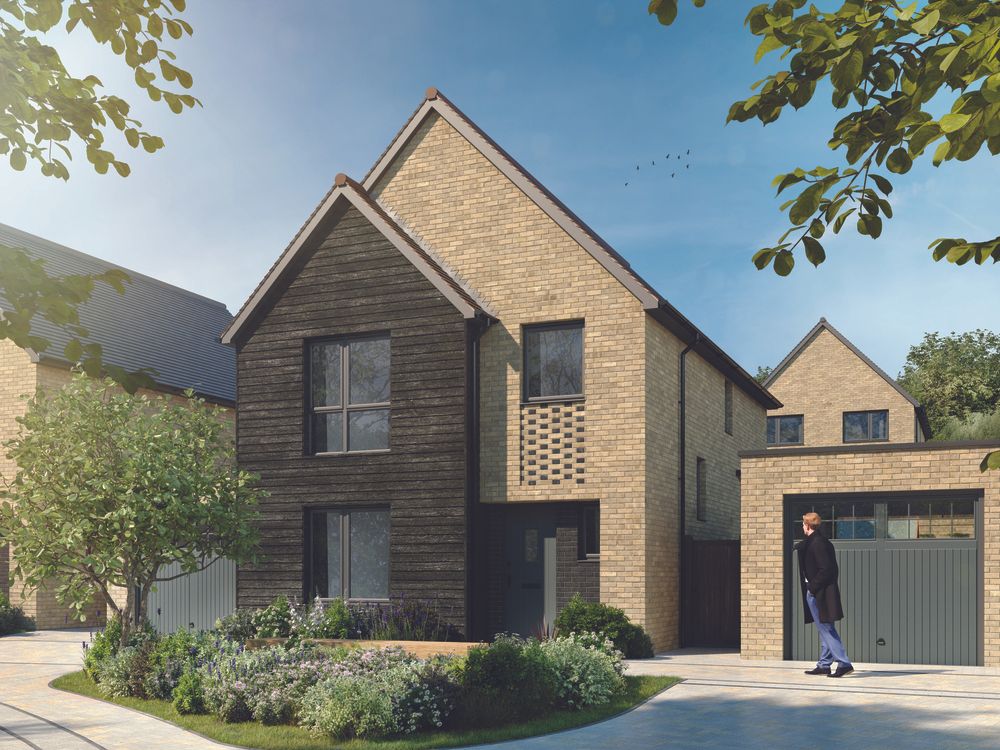 Property photo 1 of 6 External CGI Of The 4 Bedroom Detached Sykes Home At The Lakes With Detached Garage