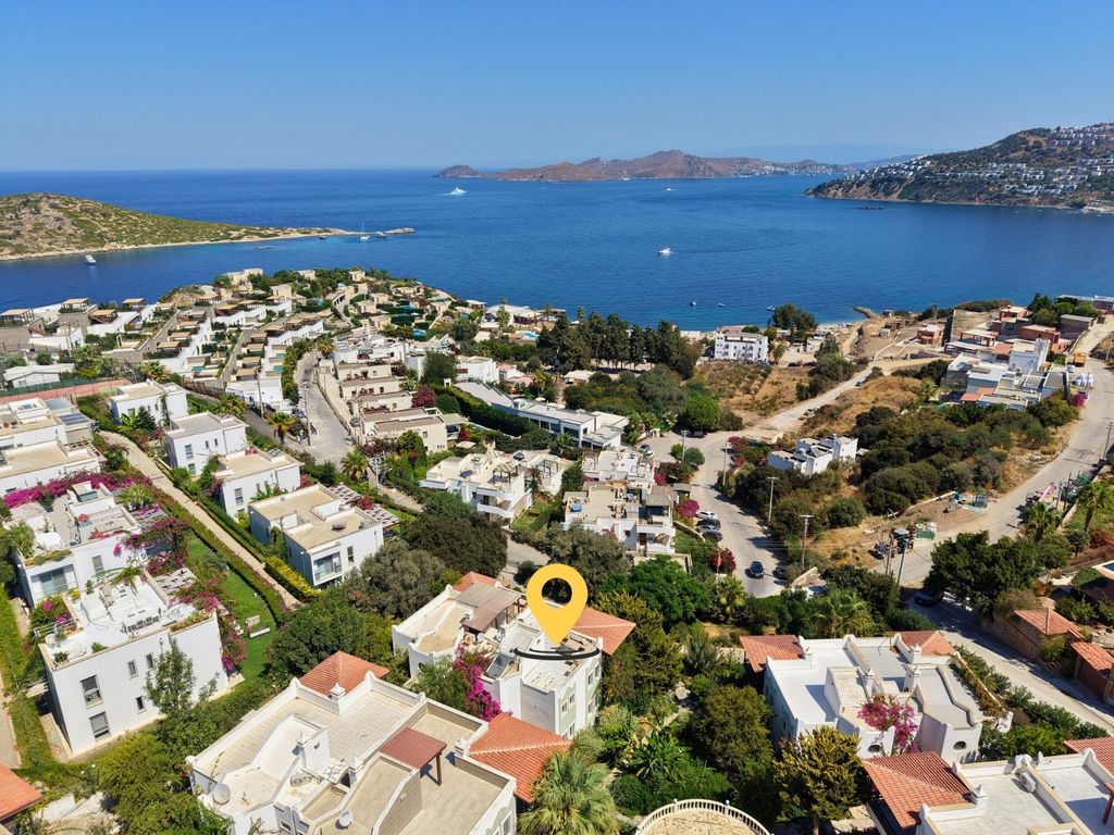 Property photo 1 of 23 Beautiful Sea View Villa For Sale In Bodrum, Gumusluk - Stunning Location With Sea Views