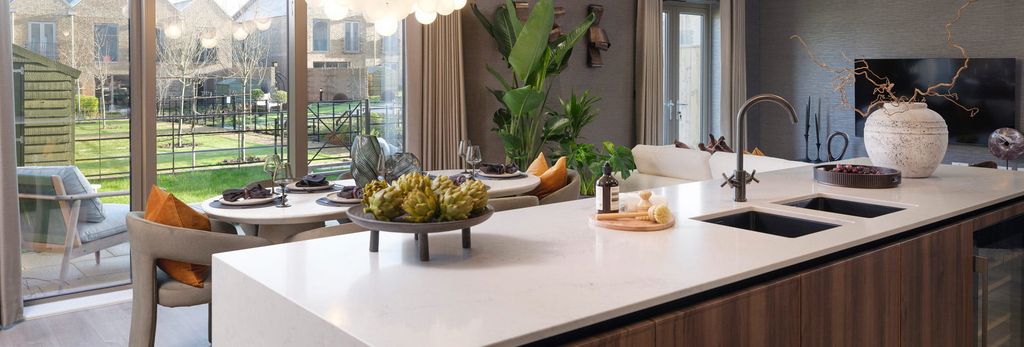 Property photo 3 of 8 Kitchen / Breakfast Island Overlooking Balcony View
