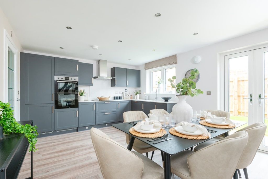 Property photo 1 of 12 A Spacious Kitchen And Dining Area With French Doors To The Rear Garden