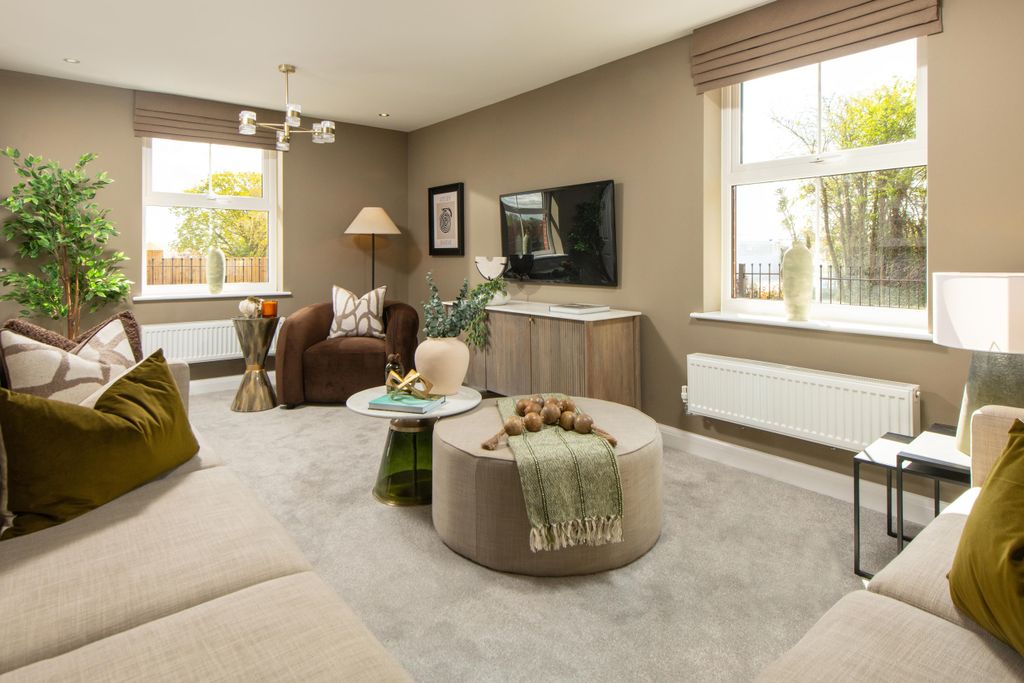 Property photo 1 of 8 Kensington Gate Hadley Show Home Lounge 2