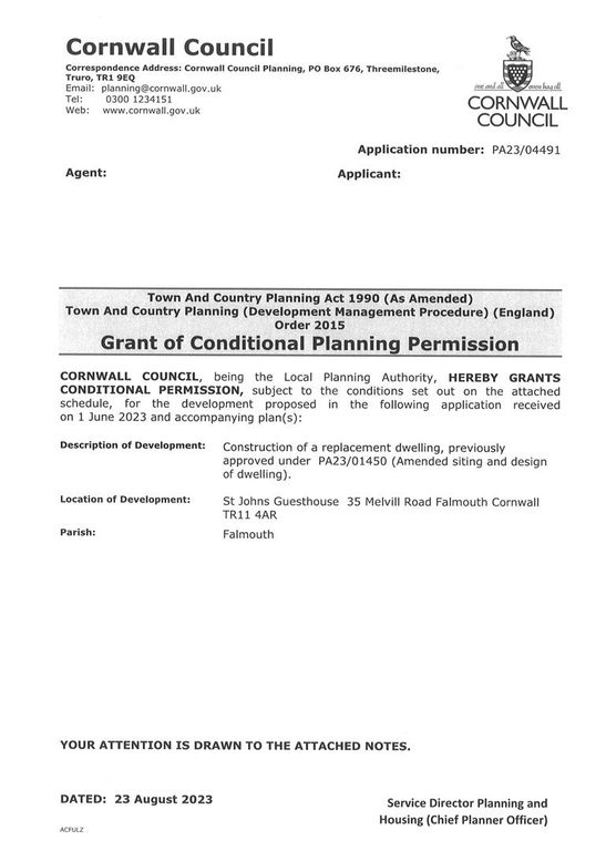 Additional image 8 of Land for saleMelvill Road, Falmouth TR11