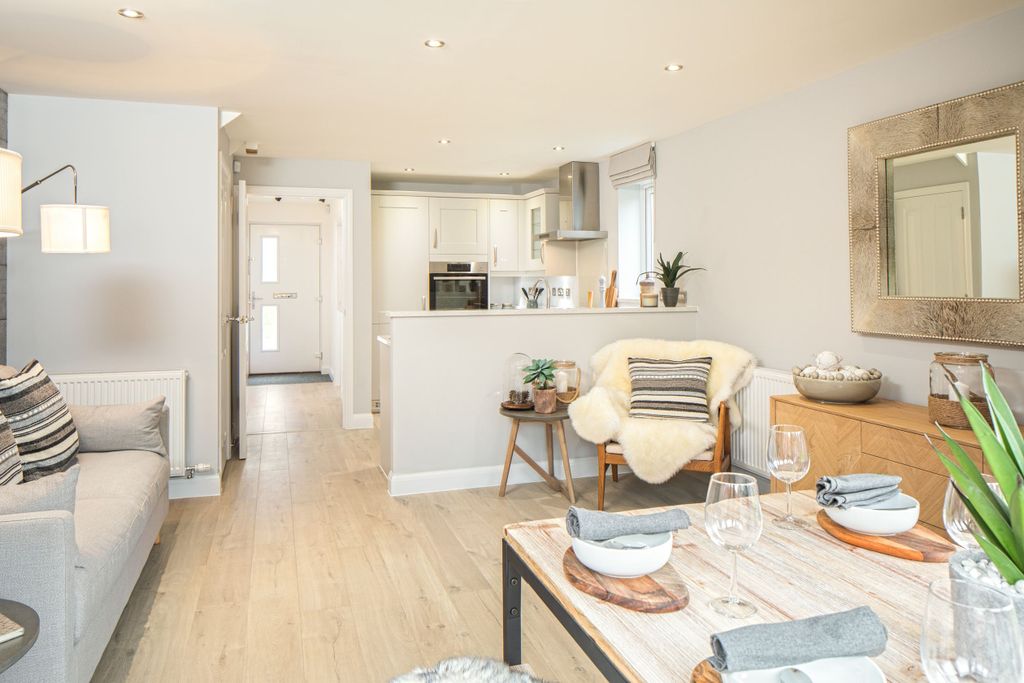 Property photo 3 of 10 Kitchen With Dining Area In The Greenwood 3 Bedroom Home