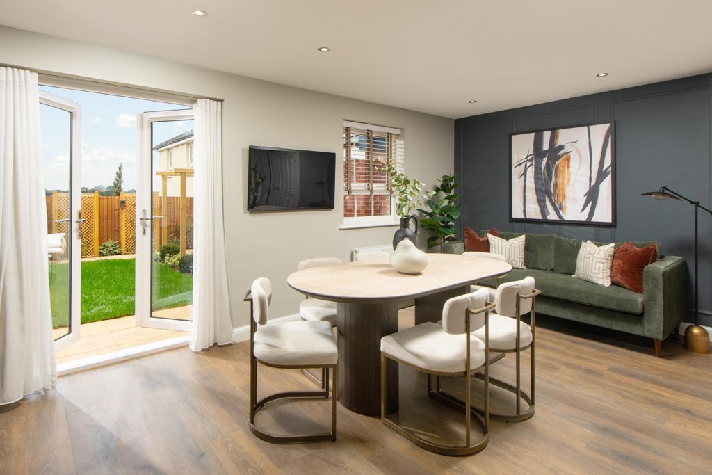 Property photo 3 of 10 Kensington Gate Ingleby Show Home Kitchen-Diner