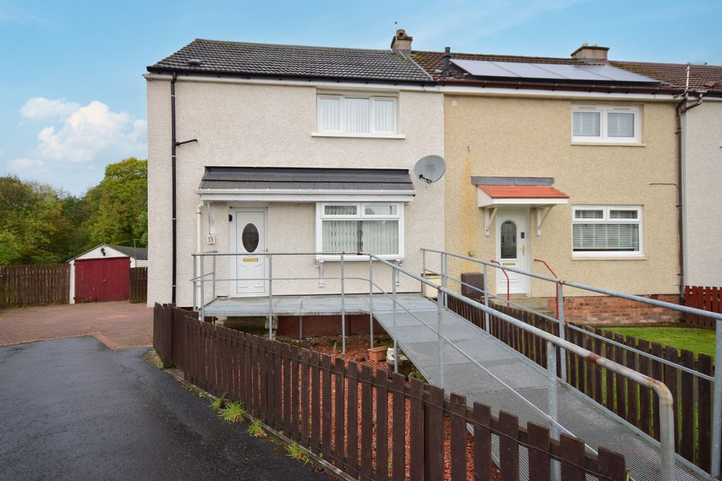 Property photo 1 of 16 2 Bed End Terrace For Sale Melrose Crescent, Wishaw ML2 7LG
